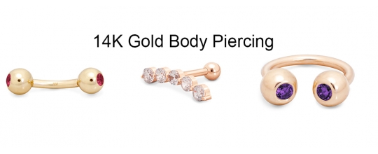 Is 14K Gold Good For Piercings?