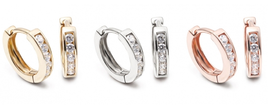 Yellow Gold vs. White Gold vs. Rose Gold Earrings