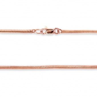 1.6mm Snake Chain with Flat Clasp Lock