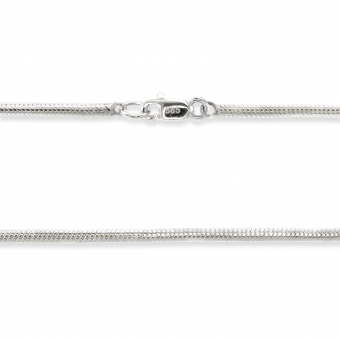 1.6mm Snake Chain with Flat Clasp Lock