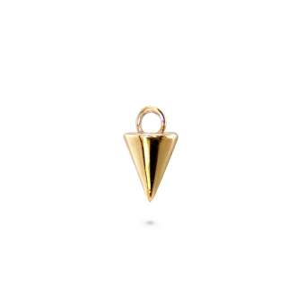 Gold Spikes Shape Charm