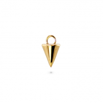 Gold Spikes Shape Charm