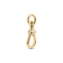 Gold swivel snap hook