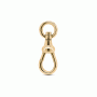 Gold swivel snap hook