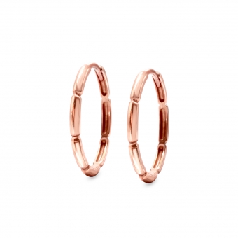 Joint Huggie Earrings