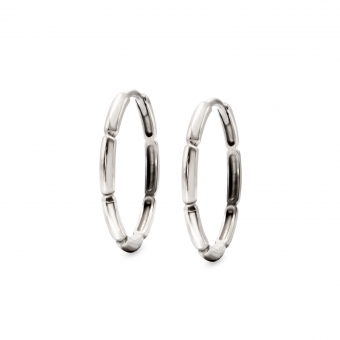 Joint Huggie Earrings