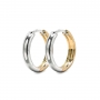 Mix Gold Color Solid Gold Hoop Earrings