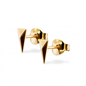 Triangle Shape Stud Earrings