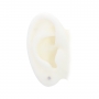Invisible Round Set Diamond Ear Stud with 2mm Gemstone Invisible Round Set Diamond Ear Stud with 2mm Gemstone