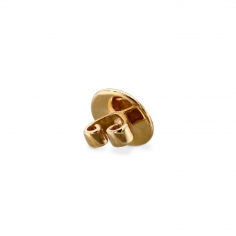 Gold Butterfly Closure 7mm For Stud Earring