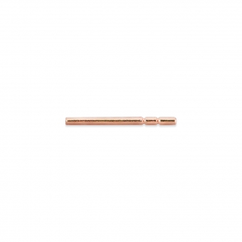 Ear Post Gold Bar for Stud Earring