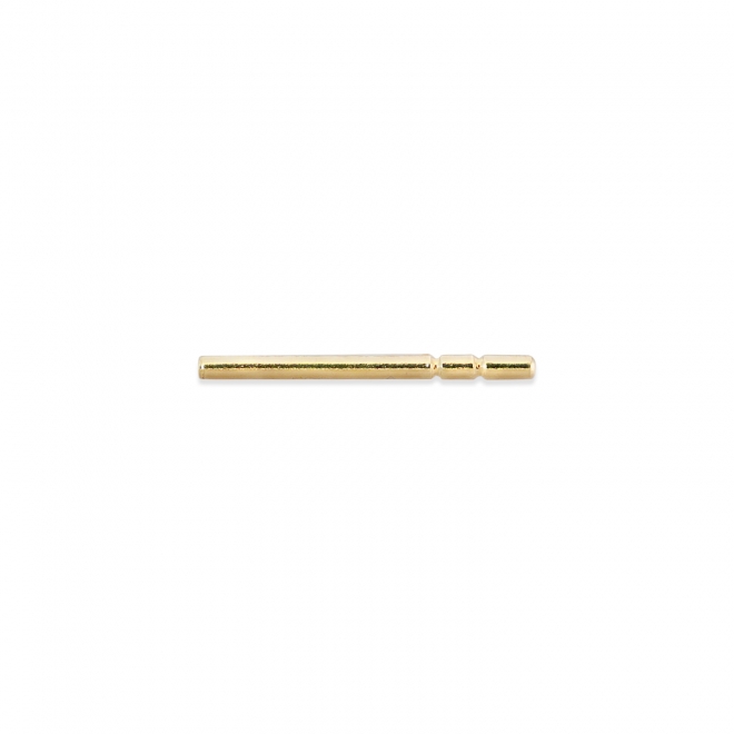 Ear Post Gold Bar for Stud Earring
