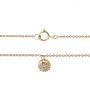 Chain Bracelet with Round Pendulum Pendent
