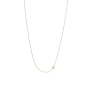 R Diamonds Letter Shape Chain Necklace