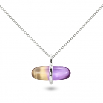 Aurum Ametrine Pillgem Necklace