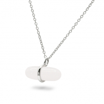 Aurum Moonstone Pillgem Necklace