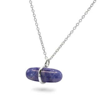 Aurum Sodalite Pillgem Necklace