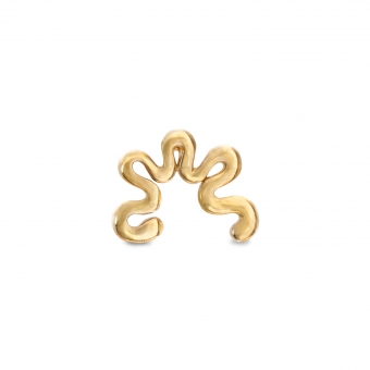 Wavy Line Helix Piercing