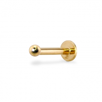 2mm Ball Flat Back Helix Piercing