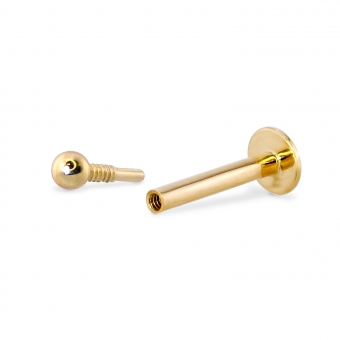 2mm Ball Flat Back Helix Piercing