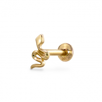 Snake Shape Flat Back Helix