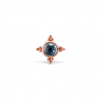 3mm Cabochon Shape Gemstones Bezel Setting Flat Back Helix