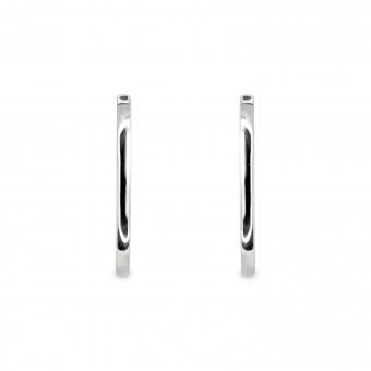 Huggie Earrings Oval Shape
