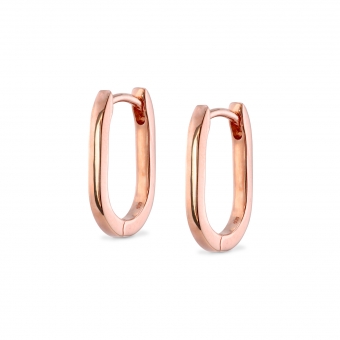 Small Huggie Earring U Shape