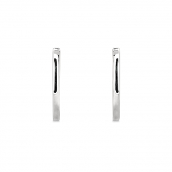Small Huggie Earring U Shape