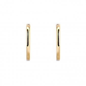 Small Huggie Earring U Shape