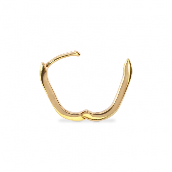 Small Huggie Earring U Shape