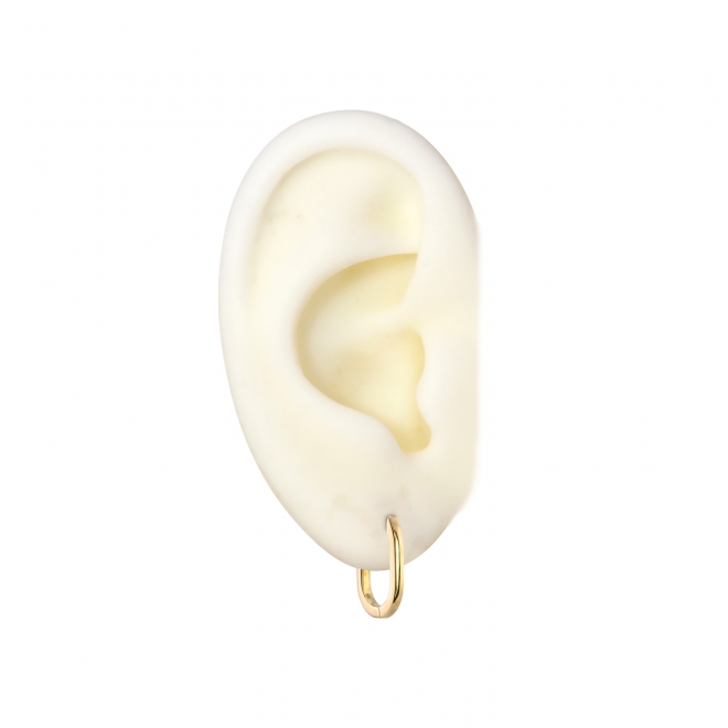 Small Huggie Earring U Shape