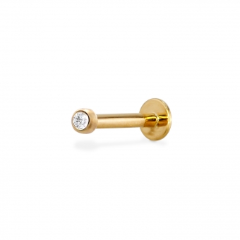 2mm Bezel Setting Push In Piercing