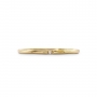 Gold Plain Diamond Ring with 1mm Stone
