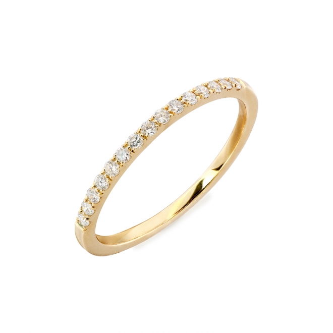Perfect Diamonds Ring with 15 Diamonds