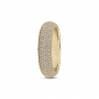 Multi row bombay pavé diamond eternity band