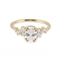 Golden Radiance Diamond Ring