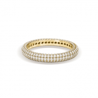 Nerow bombay pavé diamond eternity ring