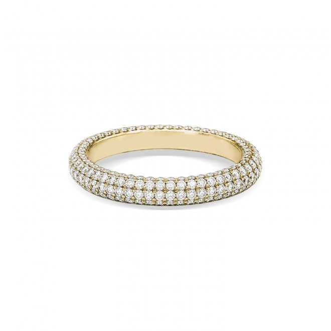 Nerow bombay pavé diamond eternity ring