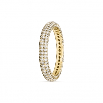 Nerow bombay pavé diamond eternity ring