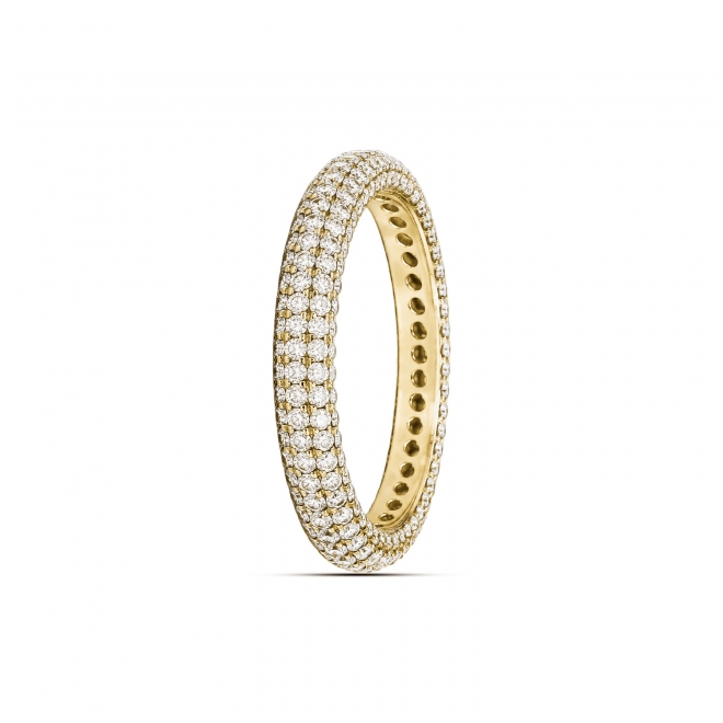 Nerow bombay pavé diamond eternity ring
