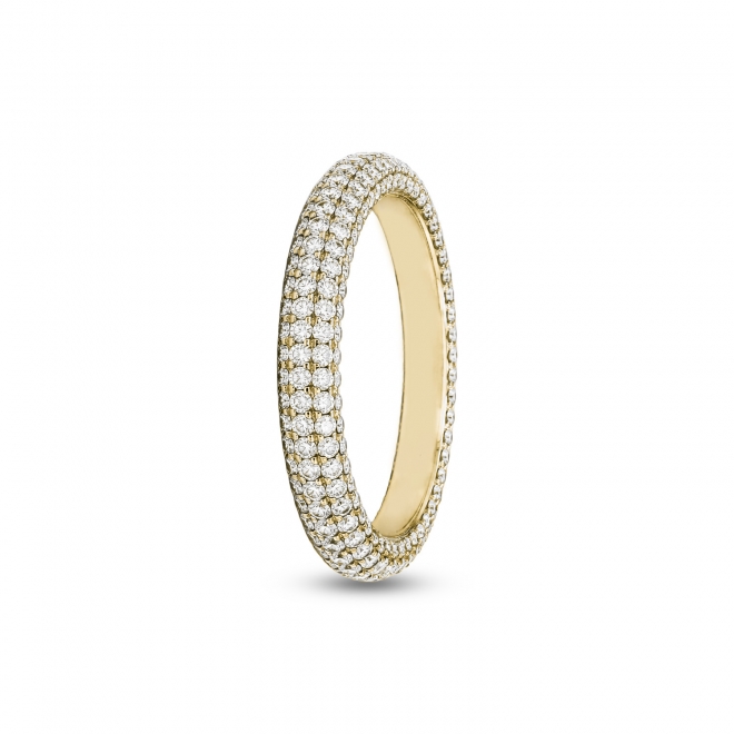 Nerow bombay pavé diamond eternity ring