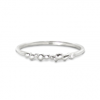 Plain Bubbles Ring