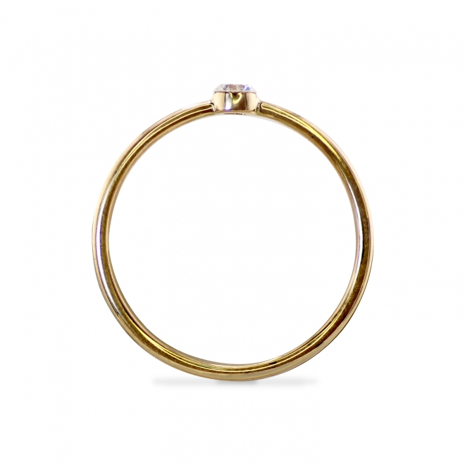 1.2mm Wire Invisible Setting Ring with 3mm Stone