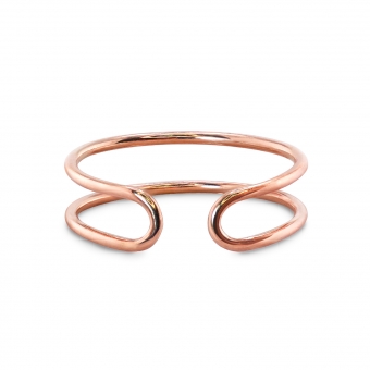 Outline Open Gold Ring