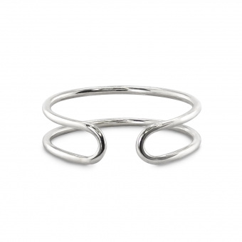 Outline Open Gold Ring