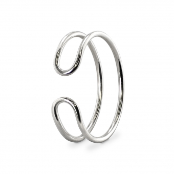 Outline Open Gold Ring