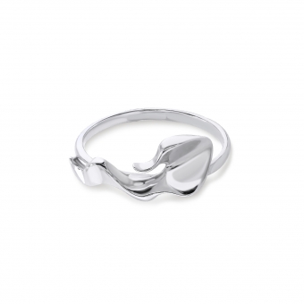 Flame Gold Ring