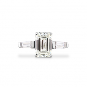 Emerald Cut Engagement Ring