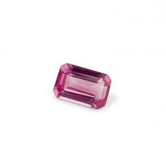 Emerald Cut Vibrant Pink Spinel 0.55 Carat